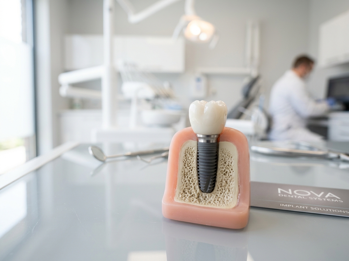 Implantes Dentários de Titânio na CISO LEM